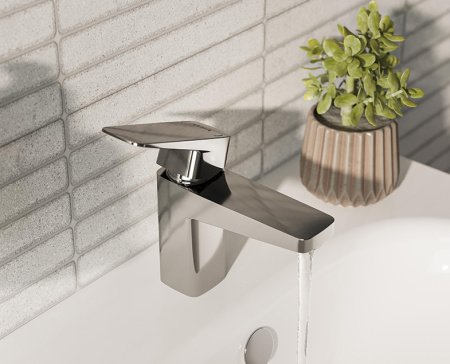 Смеситель для раковины Vitra Root Square A42731EXP хром