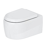 Унитаз подвесной безободковый Duravit Qatego 2556090000 белый, без сиденья