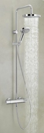 Душевая стойка Kludi Zenta dual shower system 6609505-00