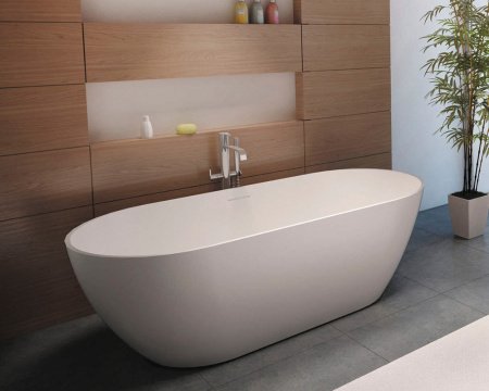 Ванна из искусственного камня Riho Oval 165 см
