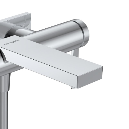 Смеситель для ванны Hansgrohe Tecturis E 73420000 хром