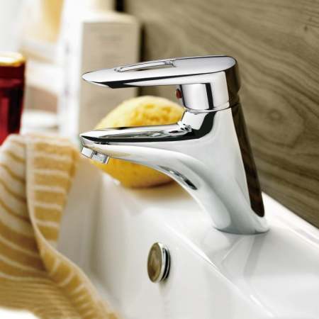 Смеситель для раковины Haiba HB1007, хром