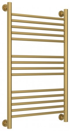 Полотенцесушитель водяной Сунержа Богема+ 80х50 перемычка прямая, золото матовое