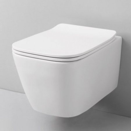 Унитаз подвесной ArtCeram A16 Mini ASV005 белый матовый, без сиденья