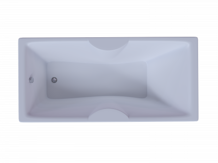 Акриловая ванна Aquatek Феникс 170x75 см пустая с фр.экр. слив слева
