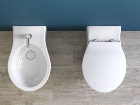 Унитаз Hatria Le Fiabe Y1CD подвесной без сиденья