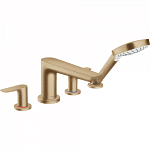 Смеситель на борт ванны Hansgrohe Talis E 71748140 бронза шлифованная