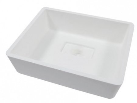 Раковина встраиваемая снизу 39,6см MonteBianco Loreto Uno 12133 белый матовый