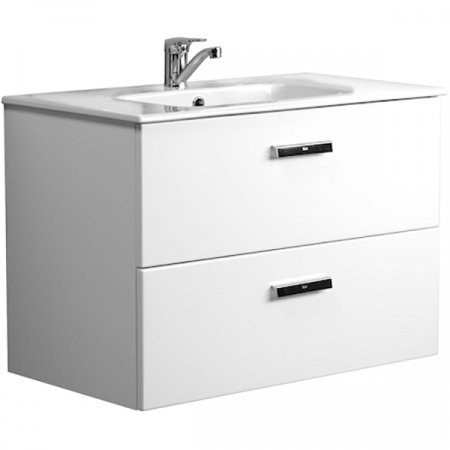 Тумба для комплекта Roca Victoria Nord 80 белая