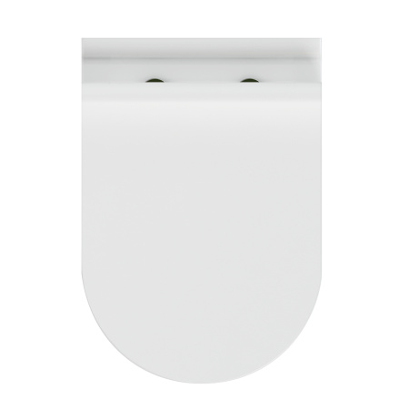 Унитаз подвесной безободковый Cersanit BRASKO SMART CLEAN 64824 белый, с сиденьем микролифт