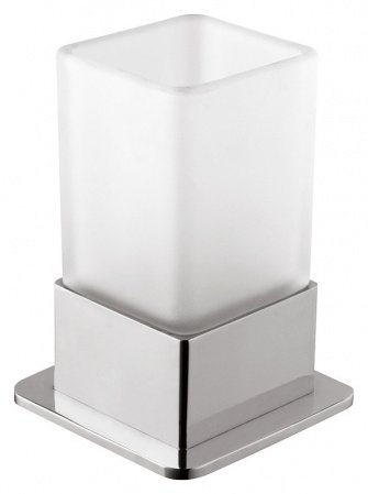 Стакан Bemeta Plaza 140110061 Хром/Прозрачный