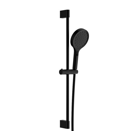 Встраиваемая душевая система с термостатом AQUAme AQM8403MB черный матовый