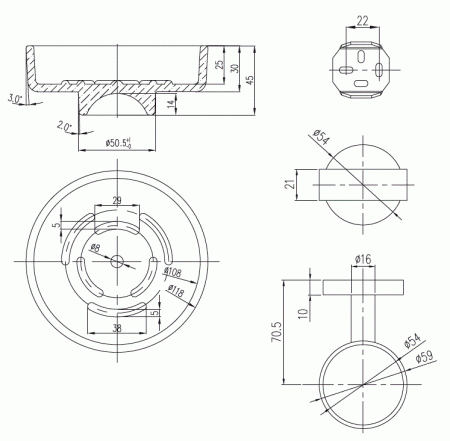 Мыльница Villeroy & Boch Elements-Tender TVA15101900061 хром
