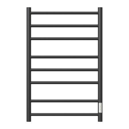 Полотенцесушитель электрический Point PN10848B П6 400x800 диммер справа, черный матовый