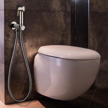 Гигиенический душ со смесителем Bossini Paloma Flat E37011B.030 хром