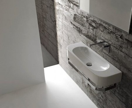 Раковина Globo Forty3 SCT70.BI 70 см без отверстия под смеситель