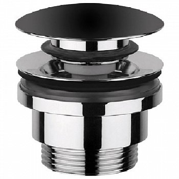 Донный клапан Cezares Articoli Vari CZR-SAT10 черный матовый