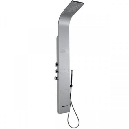 Душевая панель Ravak Totem Jet Pure X01501 с гидромассажем Хром матовый