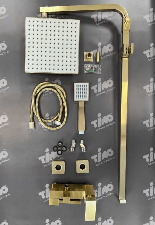 Душевая стойка Timo Selene SX-2013/17 золото матовое