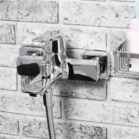 Смеситель для ванны с душем WasserKraft Neime 1901 хром