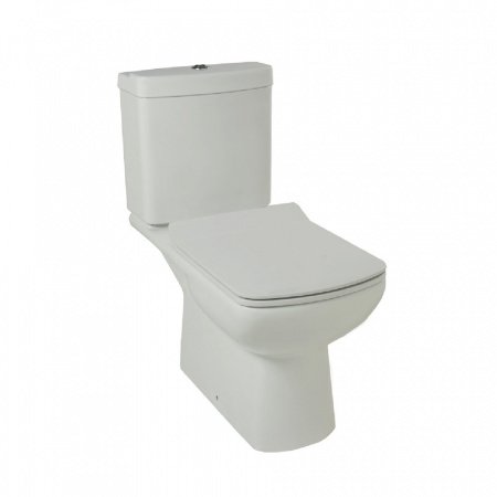 Унитаз напольный унитаз-компакт Creo Ceramique Tours TO1002BN+TO1003N+TO1001N белый