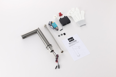 Смеситель ABBER Perfekte 316 AF8A101BGGS сенсорный для раковины, оружейная сталь брашированная