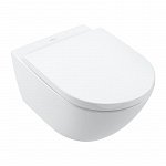 Унитаз подвесной Villeroy & Boch Subway 3.0 4670TS01 белый, с сиденьем микролифт