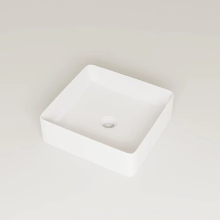 Раковина накладная 36см IDDIS Slide SLIWM01i27 белый матовый