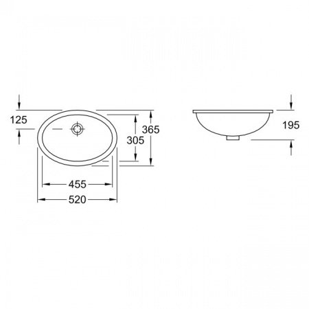 Раковина Villeroy & Boch Evana 6147 46 01 alpin