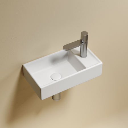 Раковина подвесная 40см Ceramica Nova Element CN6051LMW белый матовый