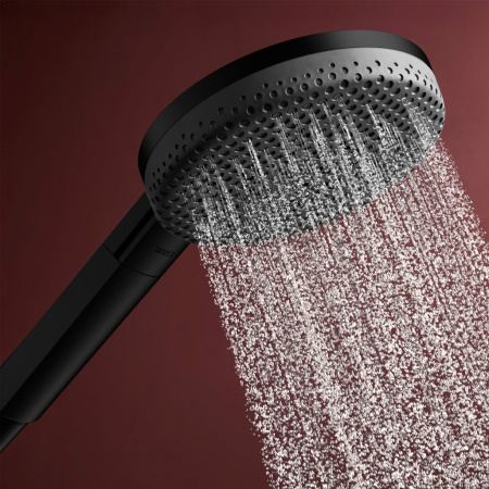 Душевая стойка Hansgrohe Raindance Alive Q 24580670 черный матовый