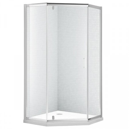 Душевой уголок Rush PALM PI-A19090 Хром