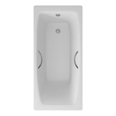 Ванна чугунная Delice Repos 1700х700, с ручками