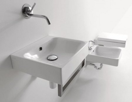 Раковина подвесная 40см Kerasan Cento 353901*0 белый