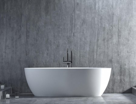 Ванна из искусственного камня Salini Alda Nuova 178х92х58 белый матовый