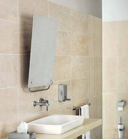 Зеркало Vitra Special Needs 50 для людей с ограниченными возможностями Хром