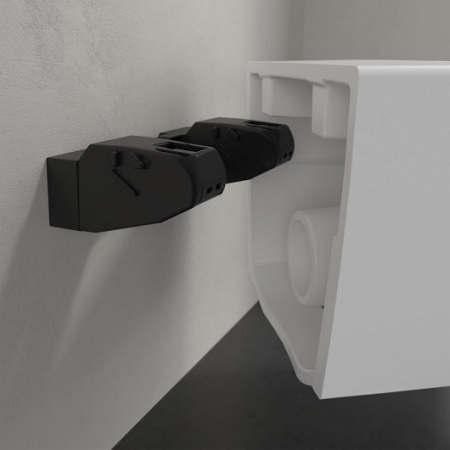 Унитаз подвесной безободковый Villeroy & Boch Antao 4674T0R1 с покрытием CeramicPlus, без сиденья