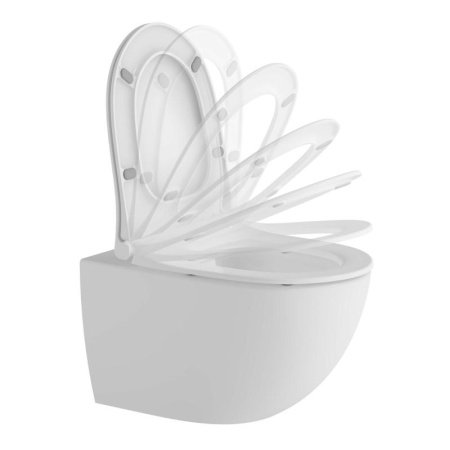 Унитаз подвесной безободковый Vitra Sento 7748B003-0075 без сиденья