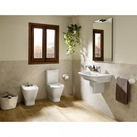 Крышка-сиденье Roca Gap Clean Rim 801732004 с микролифтом, петли хром