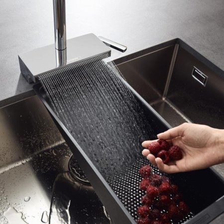 Смеситель для кухни Hansgrohe Aquno Select M81 73830000 хром