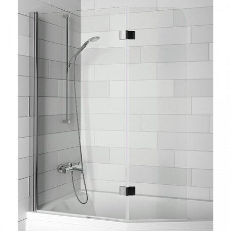 Шторка на ванну Riho Nautic 3000 N500 Geta 120x150 Хром