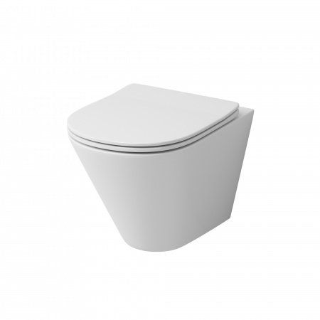 Унитаз подвесной Grossman GR-4477S белый, с сиденьем микролифт