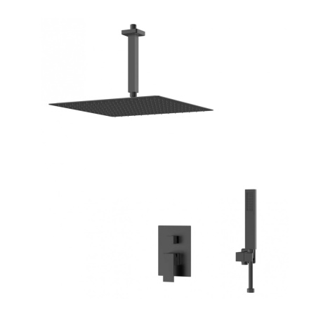 Душевая система встраиваемая D&K Bayern.Liszt DA1515805A19, черный