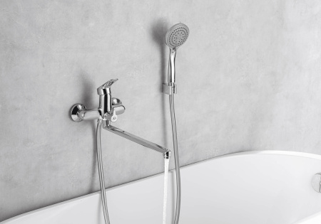 Смеситель для ванны Aquatek AQ1042CR хром