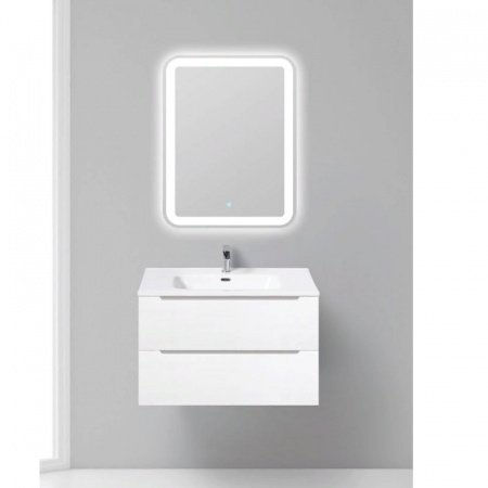 Тумба под раковину BelBagno Etna 80 подвесная Белая/Bianco Lucido