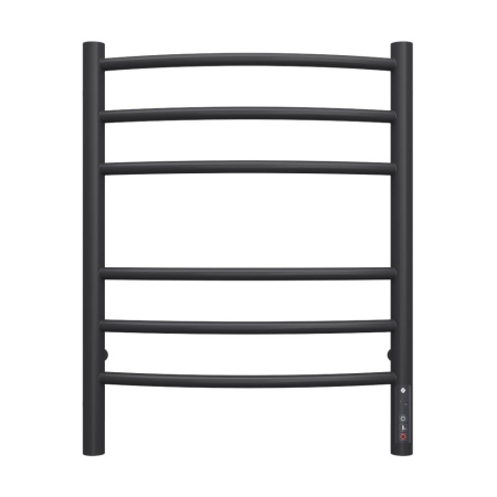 Полотенцесушитель электрический Terminus Классик П6 450х60 КС, черный муар