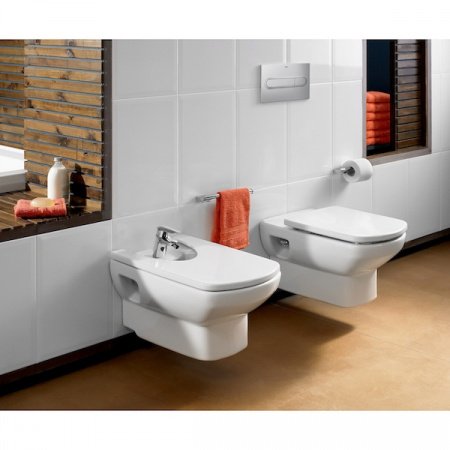 Крышка-сиденье Roca Dama Senso ZRU9000041 c микролифтом, петли хром