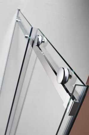 Душевой уголок Cezares Stylus-M AH-1 120x90 профиль Хром стекло прозрачное