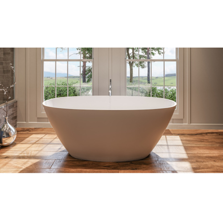 Ванна WHITECROSS Onyx B 160x75 (белый мат) иск. камень