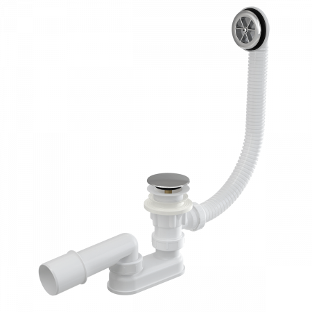 Слив-перелив Alcaplast A505CRM Click-Clack хром